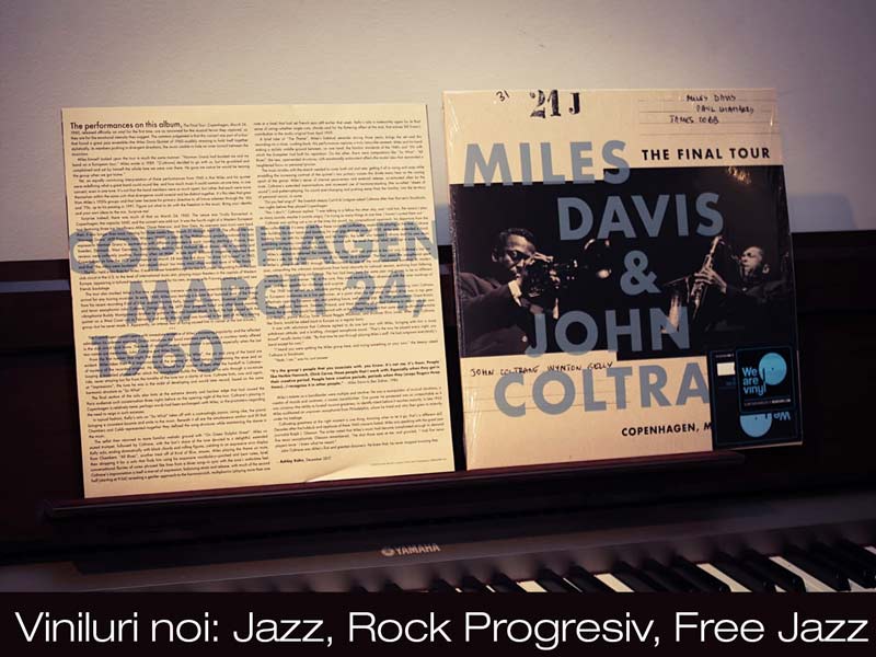 Viniluri Jazz. Miles Davis John Coltrane - The final tour